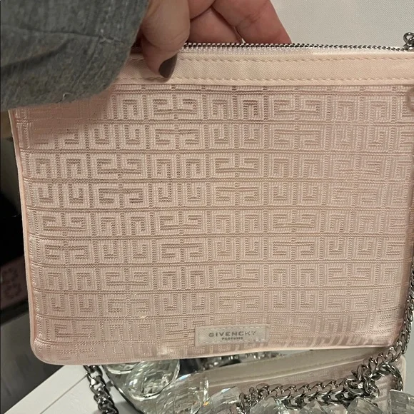 Givenchy Pink Chain Cosmetic Bag - Picture 9 of 10